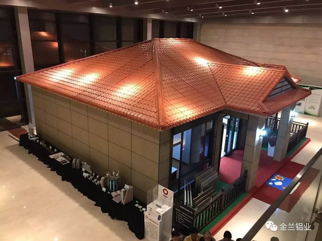 金兰铝业 门窗展