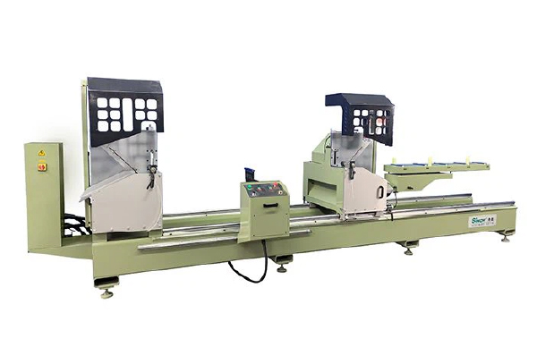 Windoor Expo_SINON_cnc double head aluminum profile miter saw