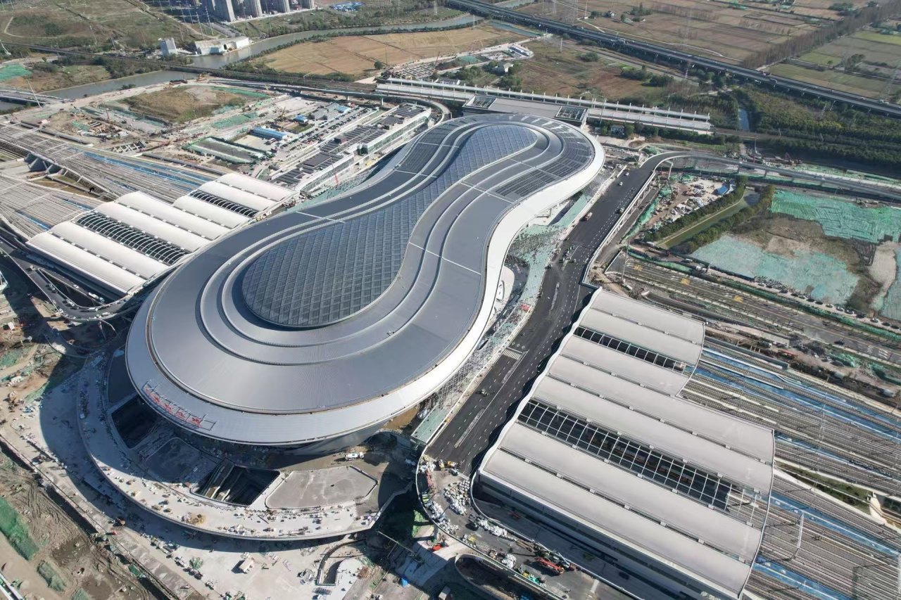 阿尔法建筑论坛幕墙PRO活动分享项目上海松江站站房