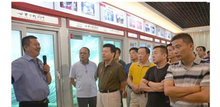 【城博门窗幕墙展】芜湖市建筑门窗商会一行赴亚萨合莱 国强参观考察