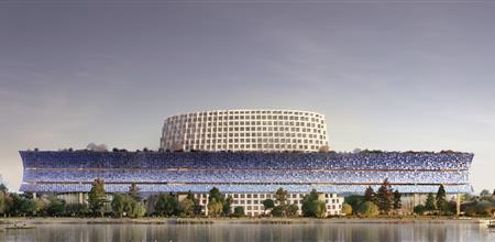 建筑与艺术的融合-中国京杭大运河博物馆项目琉璃外墙设计
