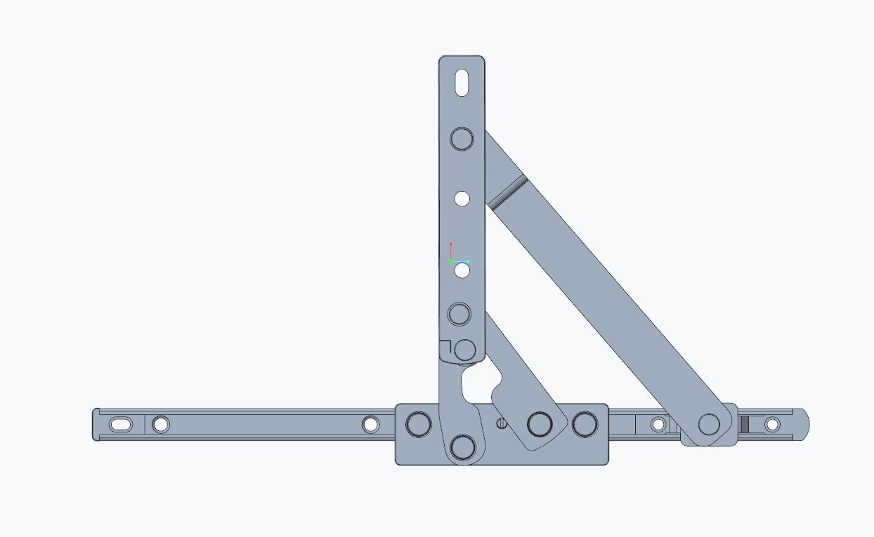 5.0玻重型玻扇铰链