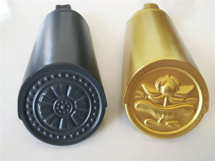筒瓦 瓦当