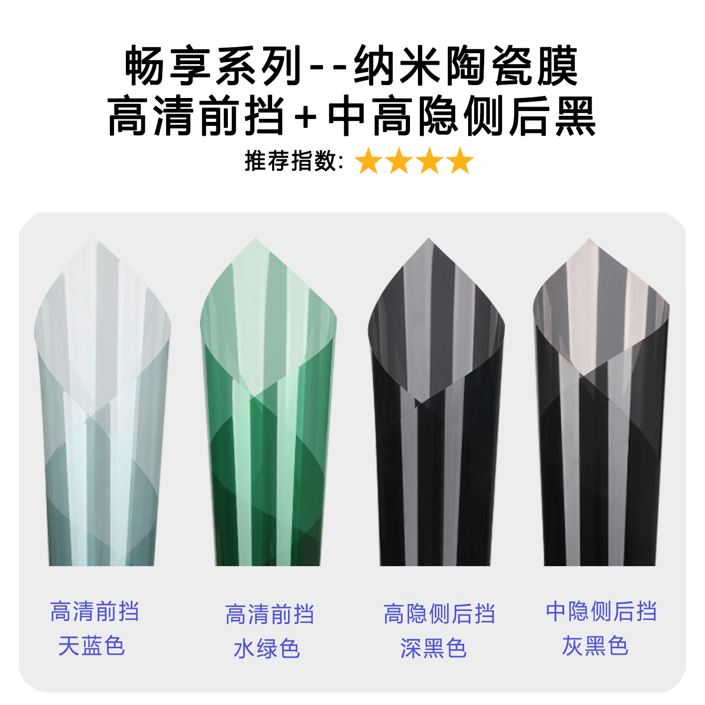 善纳汽车纳米陶瓷隔热膜