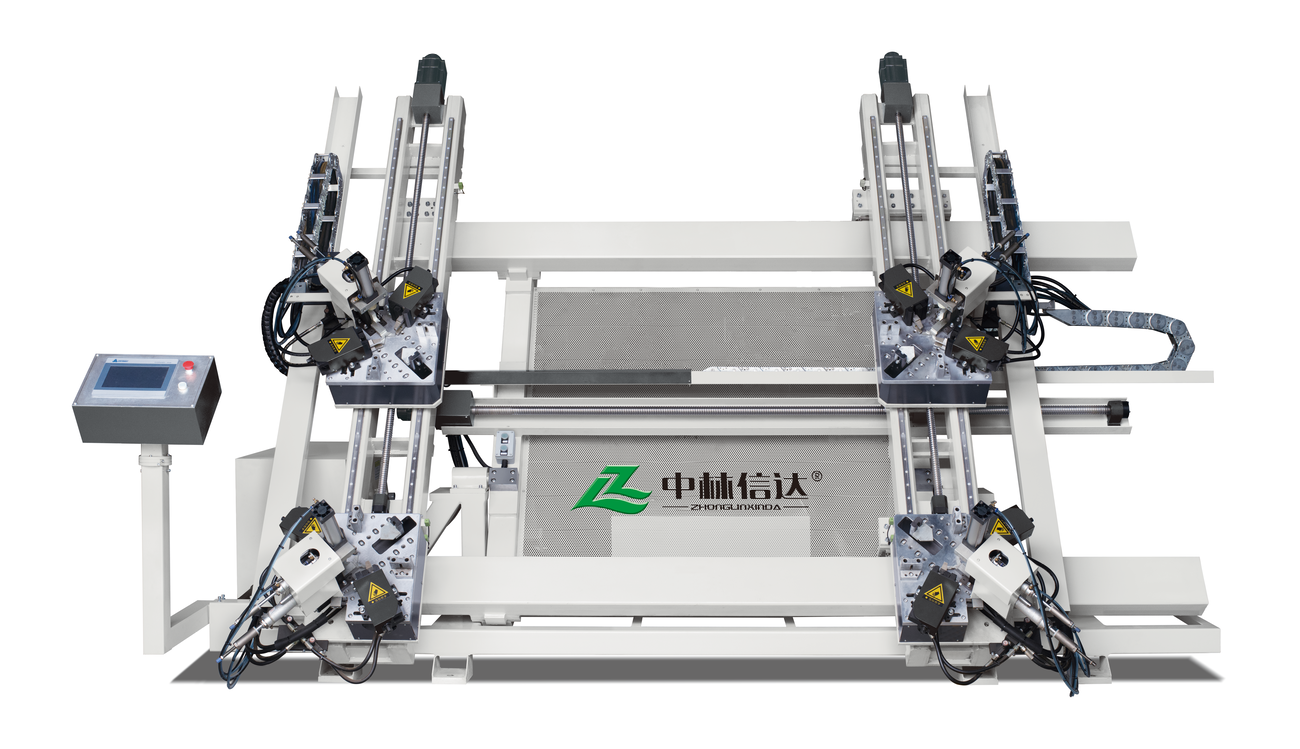 数控四头组角机 LZJ4-CNC-1800×3000
