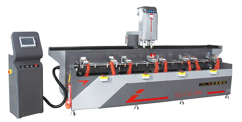 SKX-CNC-3000铝型材数控钻铣床