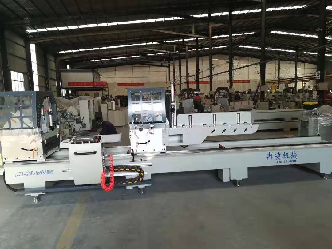 LJz2-CNC-550X4800铝型材重型数控双头精密切割锯